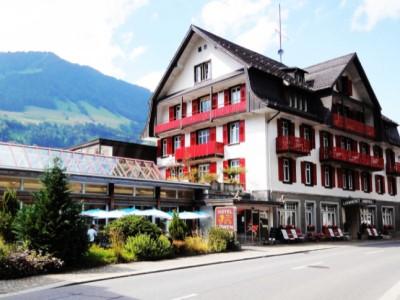 Hotel Löwen Lungern Exterior foto