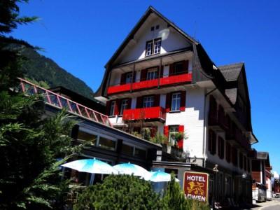 Hotel Löwen Lungern Exterior foto