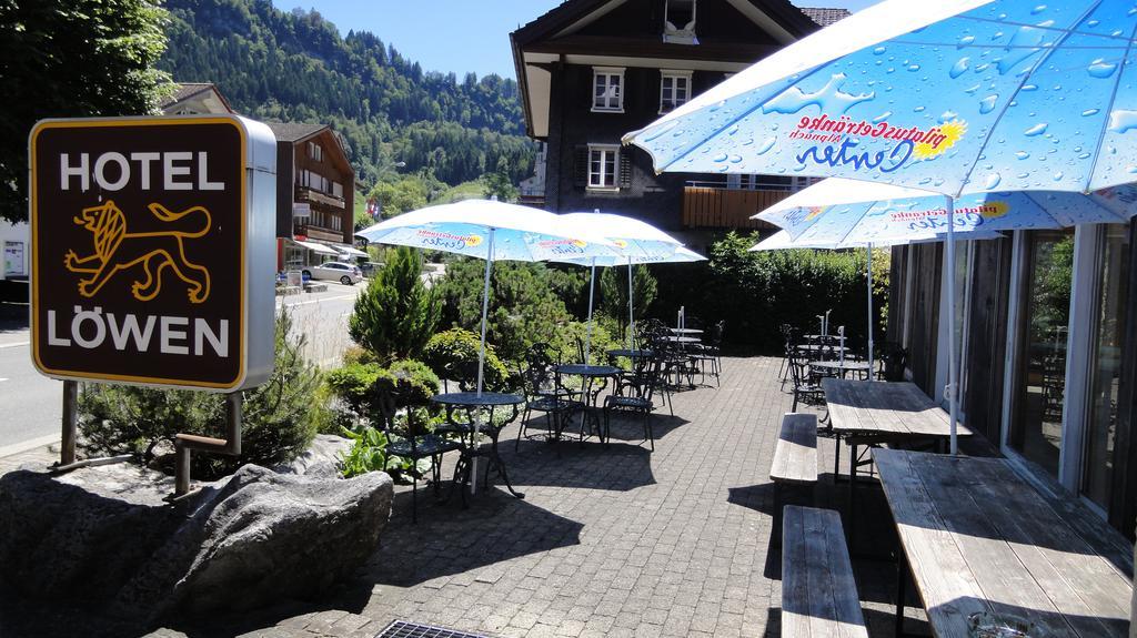 Hotel Löwen Lungern Exterior foto